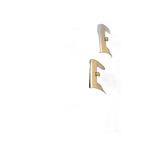 Triangle-Logo Mesh Ballet Flats