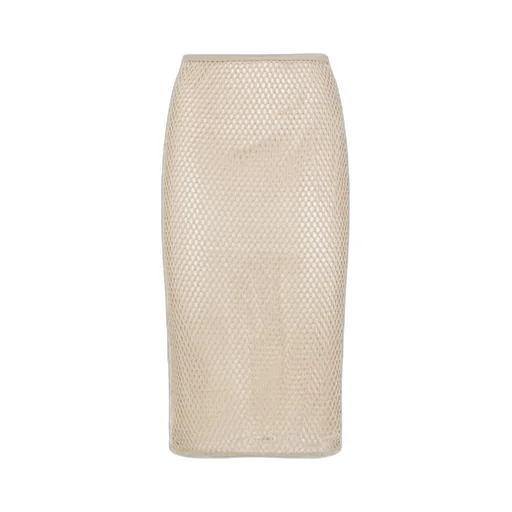 Mesh Midi Skirt