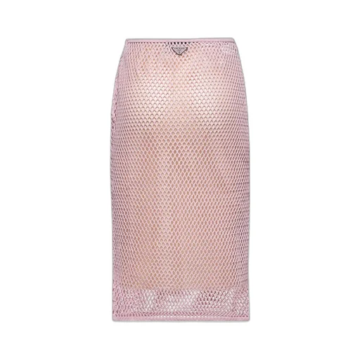 Mesh Detail Skirt