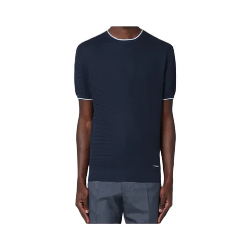 Short-Sleeved Crewneck Jumper
