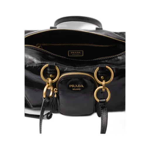 Dangle Leather Shoulder Bag