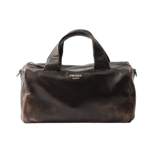 Small Nappa Leather Duffle Bag
