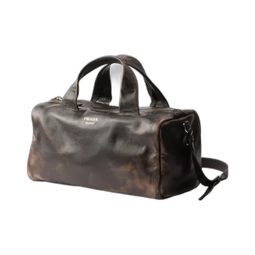 Small Nappa Leather Duffle Bag