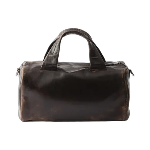 Small Nappa Leather Duffle Bag