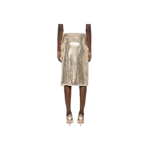 Sequinned Midi Skirt