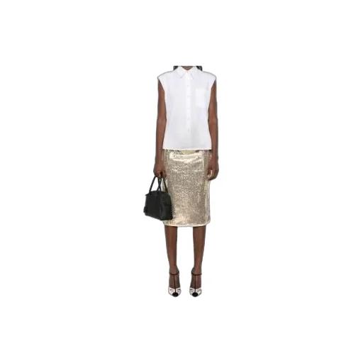 Sequinned Midi Skirt