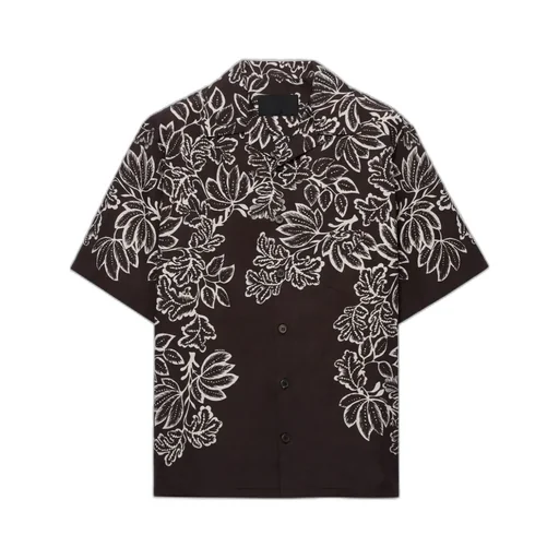 Floral Print Short Sleeve Shirt