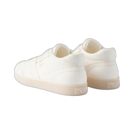 Logo-Stamp Lace-Up Sneakers