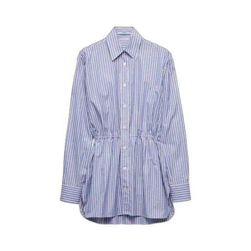 Striped Poplin Shirt