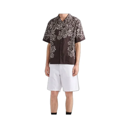 Floral Print Short Sleeve Shirt