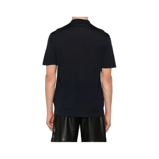 Logo-Embroidered Short-Sleeved Knitted Shirt