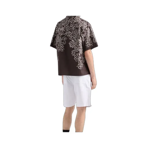 Floral Print Short Sleeve Shirt