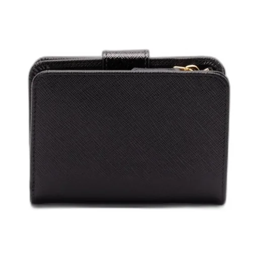 Triangle-Logo Bi-Fold Wallet