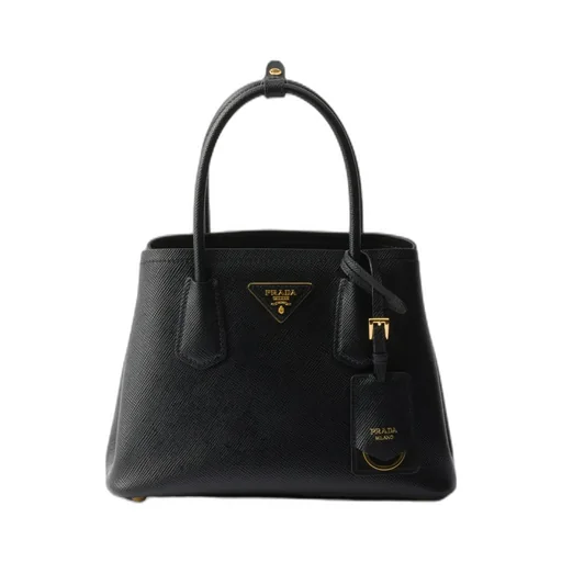 Small Prada Double Saffiano Leather Bag
