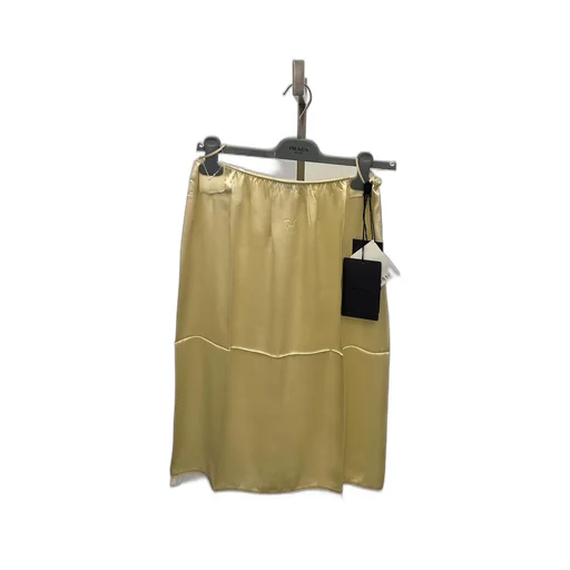 Satin Midi Skirt