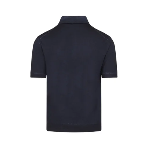 Logo-Embroidered Knitted Polo Shirt
