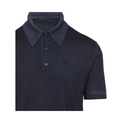 Logo-Embroidered Knitted Polo Shirt