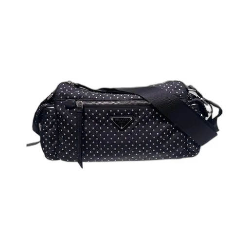 Re-Nylon Bag With Studs
