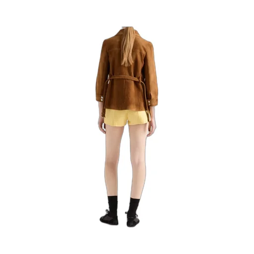 Zip-Up Shorts