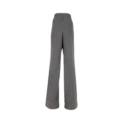 Belted Blend Trousers