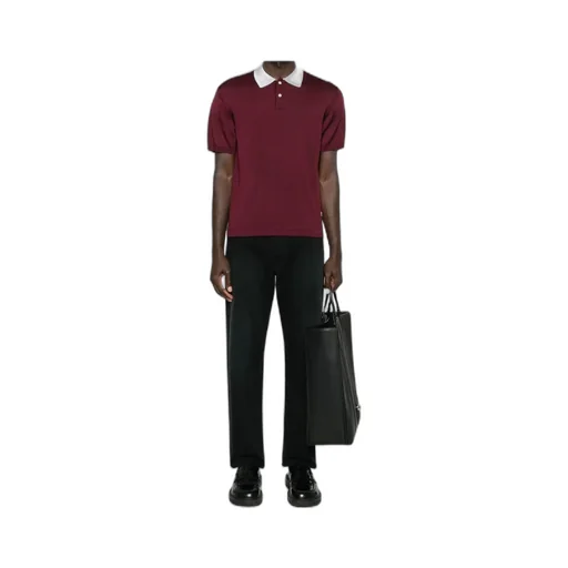 Logo Patch Straight-Leg Jeans