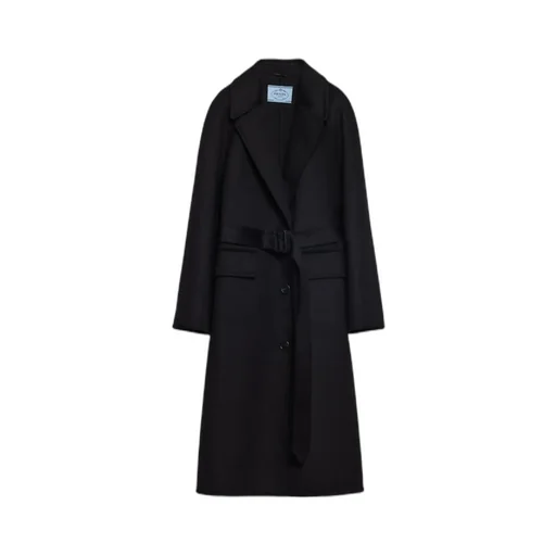 Single-Breasted Long Coat