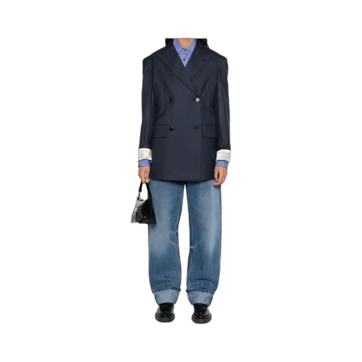 Double-Breasted Tailored Blazer