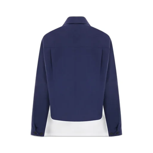 Logo Printed Zipped Jacket