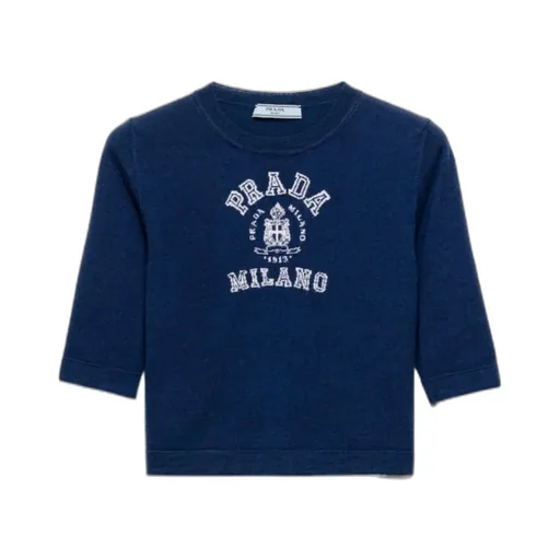 Logo Detailed Crewneck Jumper