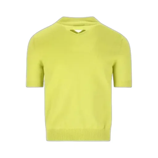 Short-Sleeved Knitted Polo Shirt