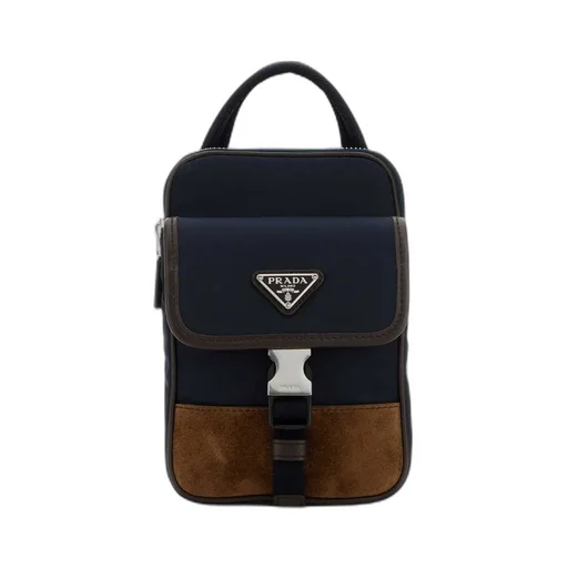 Re-Nylon And Suede Smartphone Case