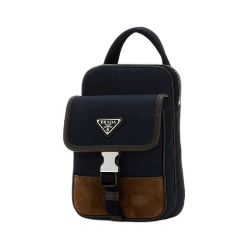 Re-Nylon And Suede Smartphone Case
