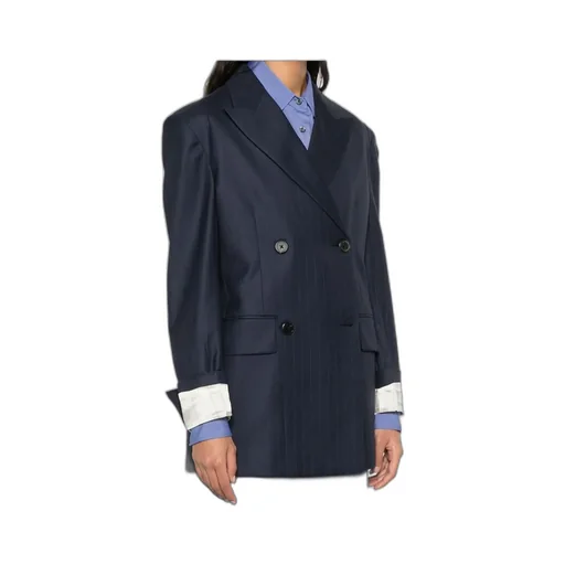 Double-Breasted Tailored Blazer