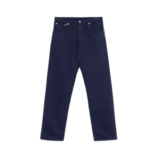 Logo Plaque Straight-Leg Jeans