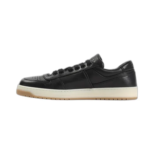 Downtown Logo Plaque Lace-Up Sneakers