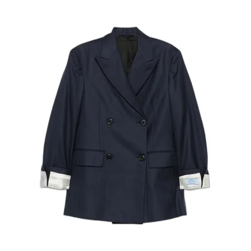 Double-Breasted Tailored Blazer