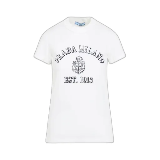 Logo Printed Short Sleeved T-Shirt