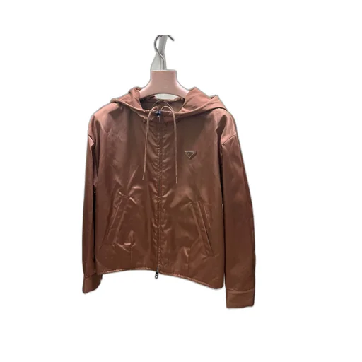 Triangle-Logo Zipped Jacket