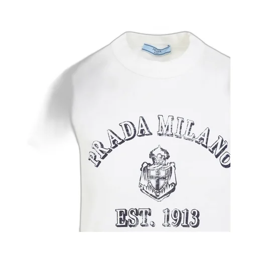Logo Printed Short Sleeved T-Shirt