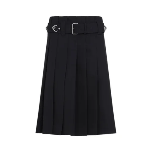 Pleated Midi Skirt