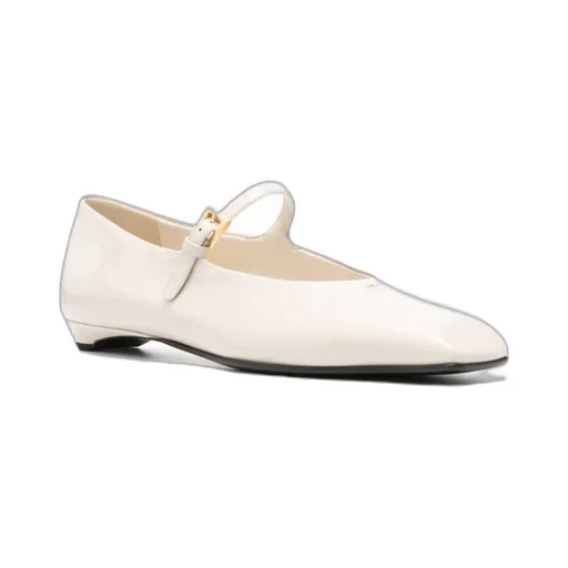 Square-Toe Ballet Flats