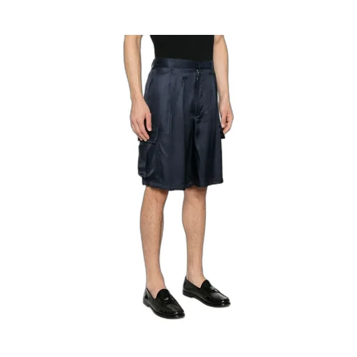Logo Detailed Cargo Shorts