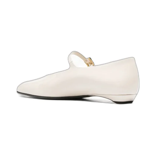 Square-Toe Ballet Flats