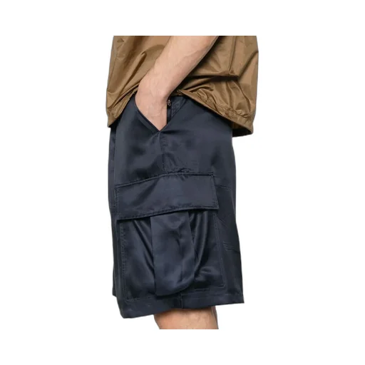 Logo Detailed Cargo Shorts