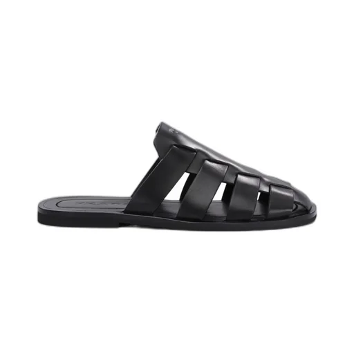 Leather Fisherman Mules