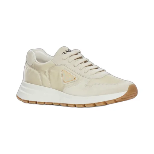 Prax 01 Re-Nylon And Suede Sneakers