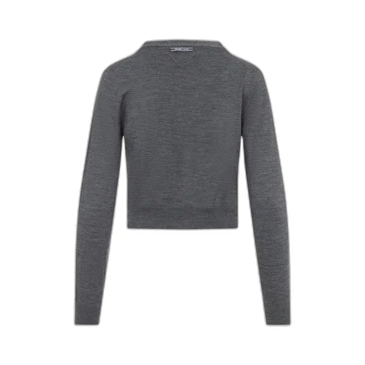 V-Neck Knitted Cardigan