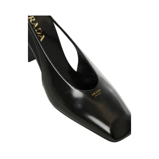 Square Toe Slingback Pumps