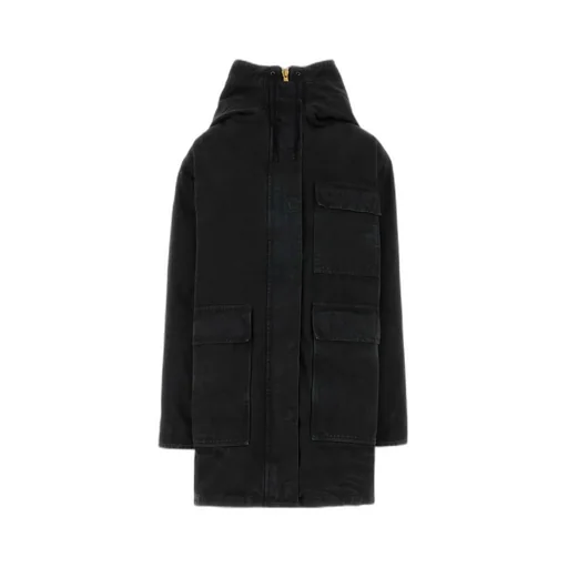 Hooded Denim Jacket