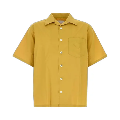 Short-Sleeved Button-Up Shirt